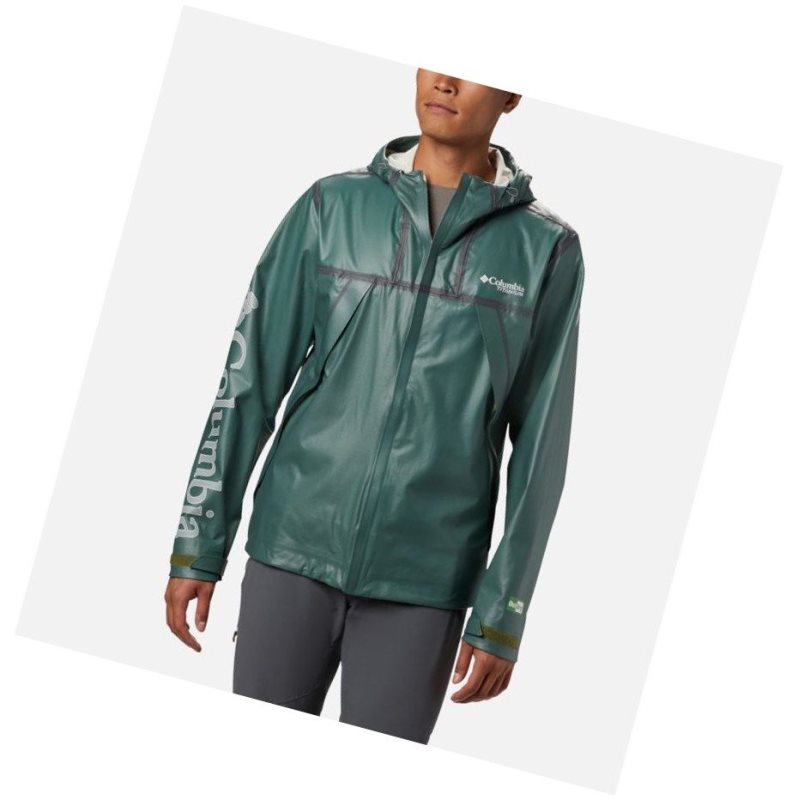 Columbia OutDry Ex Eco II Tech Shell Mont Erkek Yeşil | 94162-RUSH