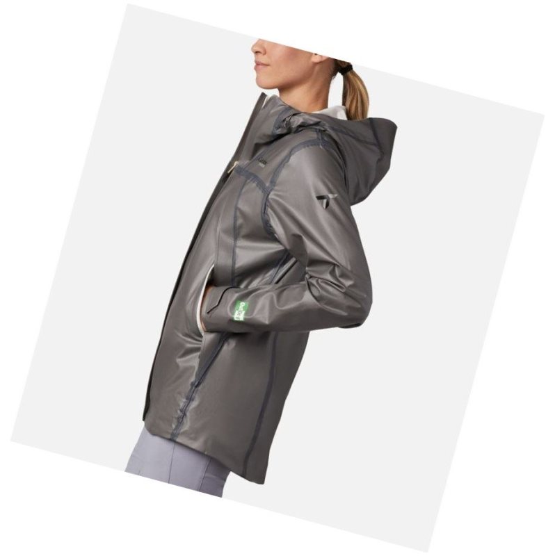 Columbia OutDry Ex Eco Shell Mont Kadın Gri | 20573-DWEQ