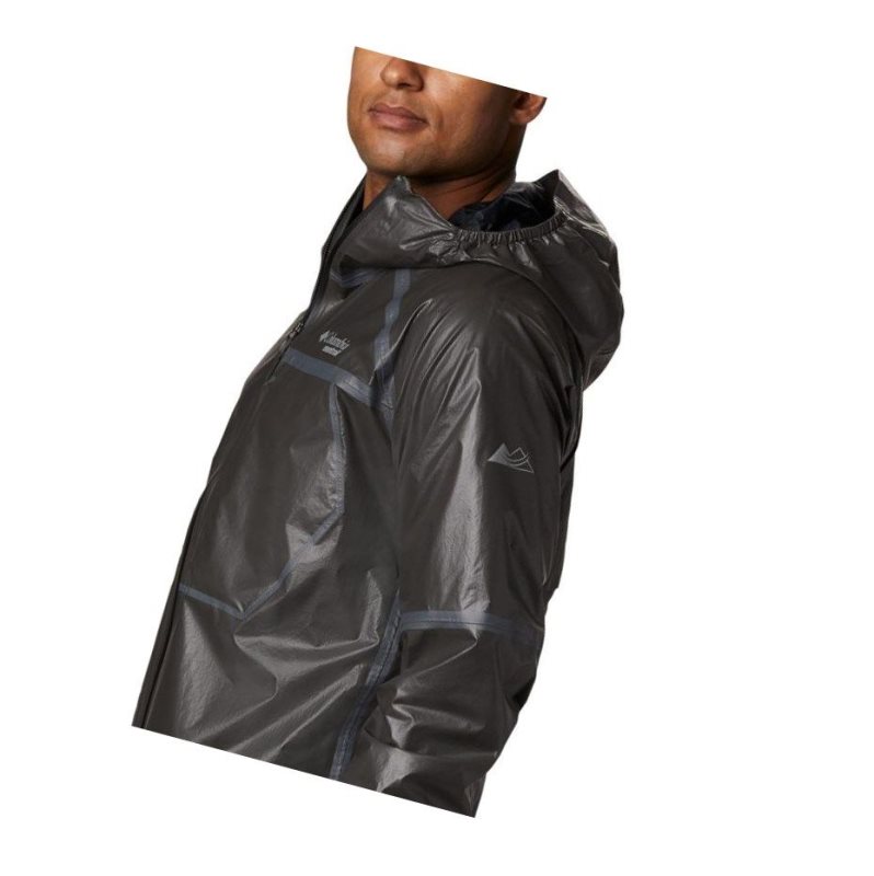 Columbia OutDry Ex Lightweight Shell Mont Erkek Siyah | 24537-TQGH