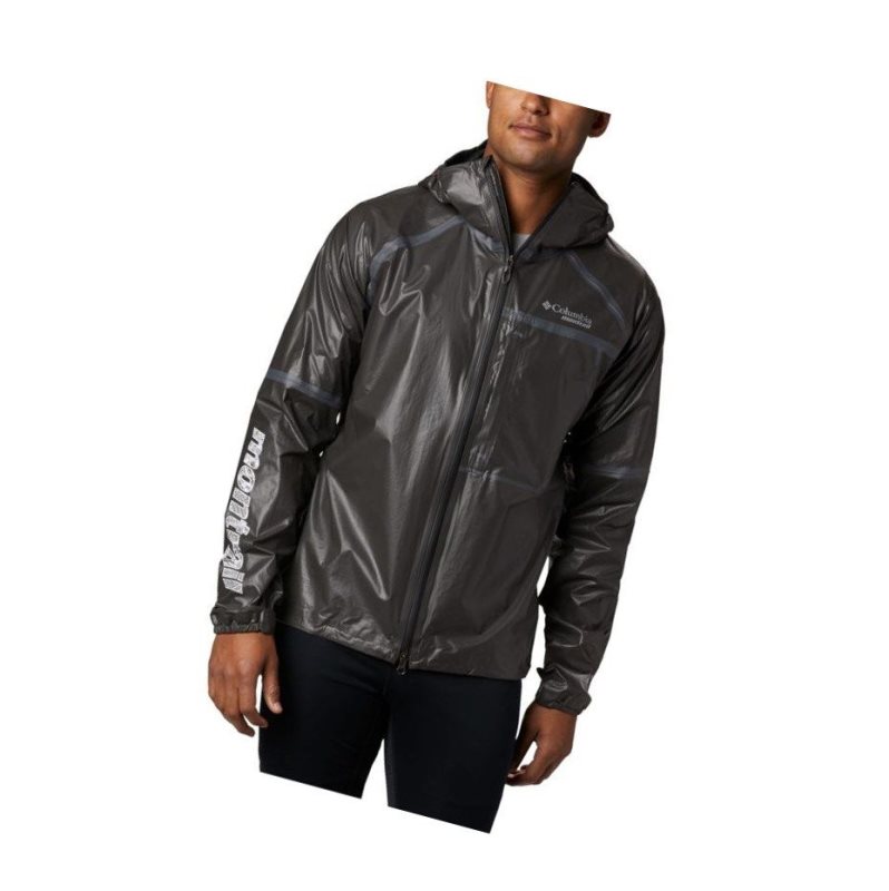 Columbia OutDry Ex Lightweight Shell Mont Erkek Siyah | 24537-TQGH