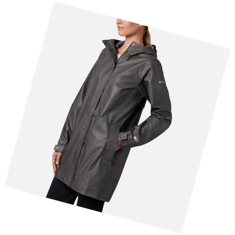 Columbia OutDry Ex Mackintosh Mont Kadın Gri | 73562-RJNI