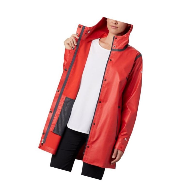 Columbia OutDry Ex Mackintosh Mont Kadın Turuncu | 56419-AFWX