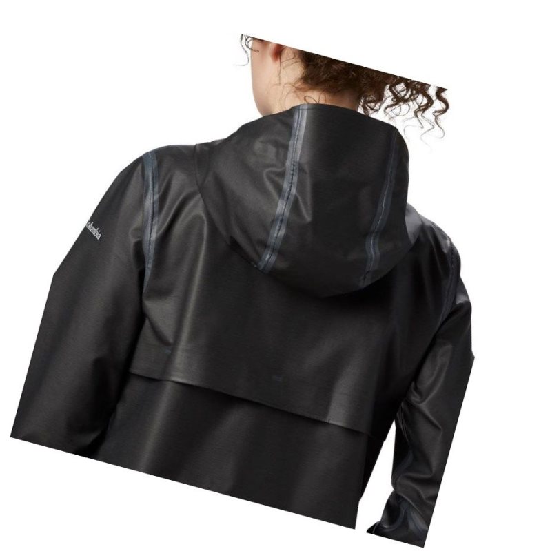 Columbia OutDry Ex Mackintosh Mont Kadın Siyah | 39216-JDXQ
