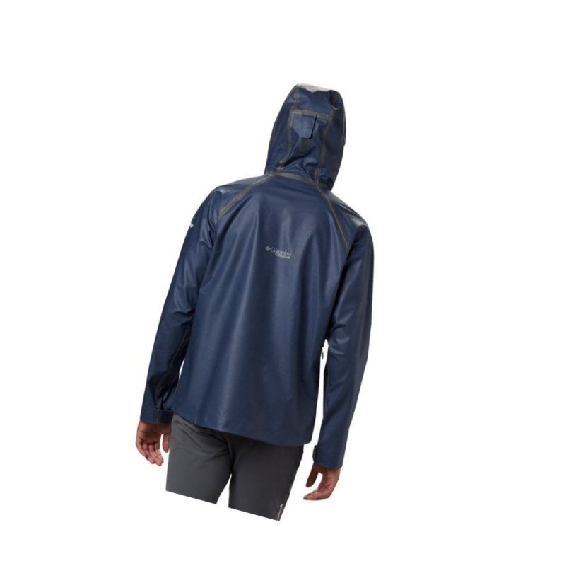 Columbia OutDry Ex Reign Big Mont Erkek Lacivert | 29305-WNFH