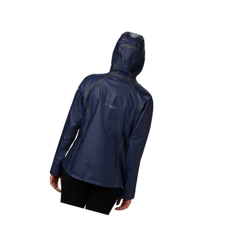 Columbia OutDry Ex Reign Mont Kadın Lacivert | 34027-YZKI