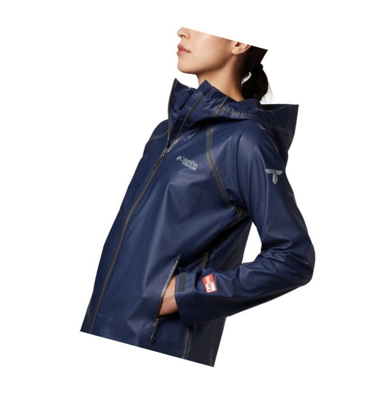 Columbia OutDry Ex Reign Mont Kadın Lacivert | 34027-YZKI