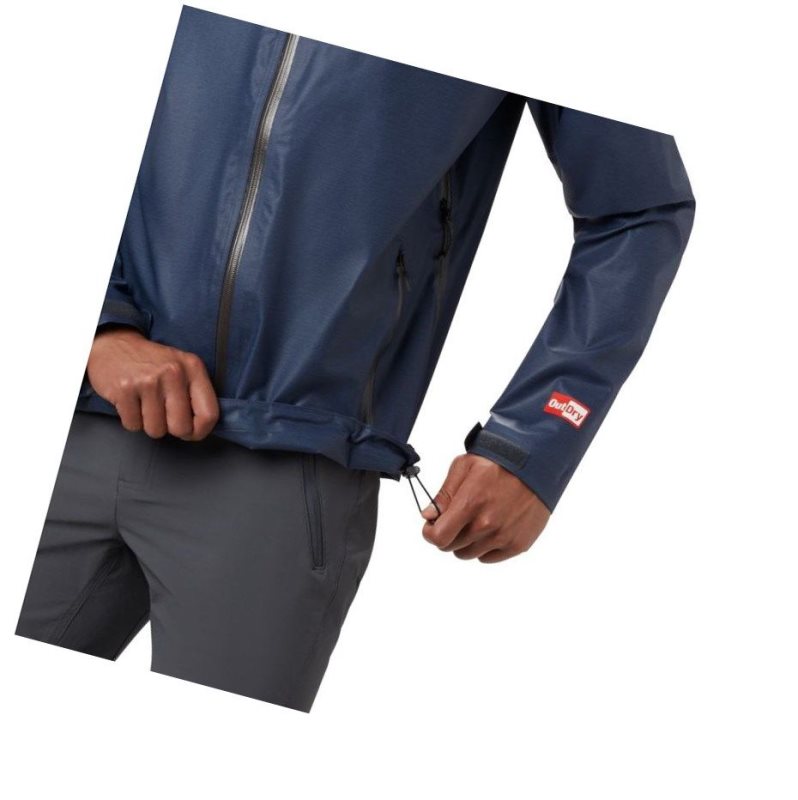 Columbia OutDry Ex Reign Tall Mont Erkek Lacivert | 72013-MHGC