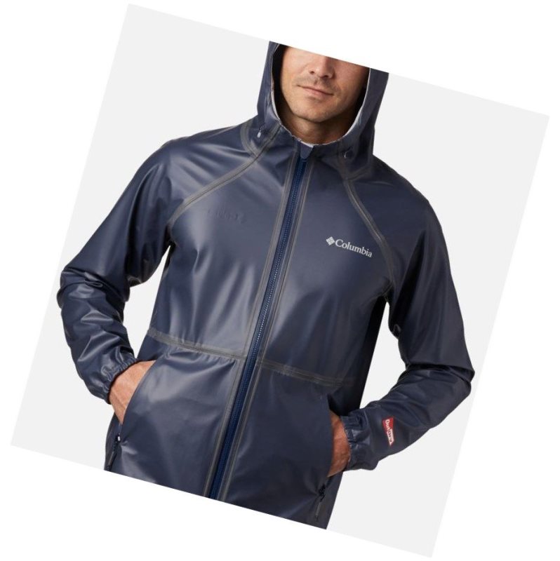 Columbia OutDry Ex Reversible II Mont Erkek Lacivert Gri | 86742-TUJN