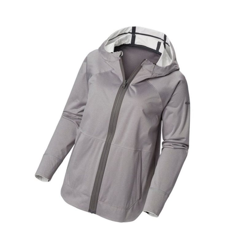 Columbia OutDry Ex Reversible II Plus Size Mont Kadın Beyaz | 34876-RWDP