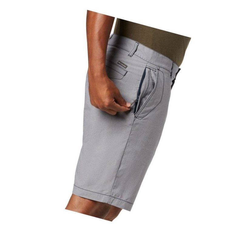 Columbia Outdoor Elements Chambray Şort Erkek Lacivert | 34026-JAQP