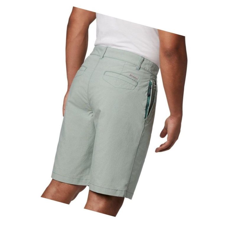 Columbia Outdoor Elements Chambray Şort Erkek Yeşil | 19264-MITH