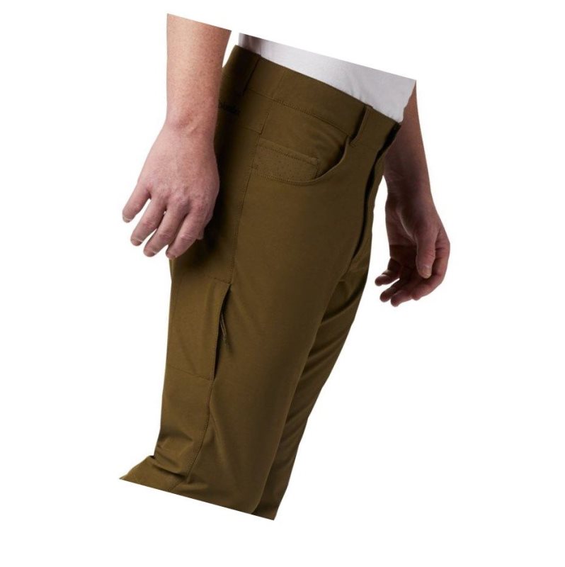 Columbia Outdoor Elements Stretch Pantolon Erkek Zeytin Yeşili | 07263-BJPY