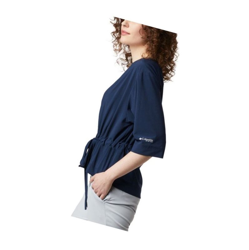 Columbia PFG Armadale 3/4 Sleeve Wrap Gömlek Kadın Lacivert | 38701-IHXR