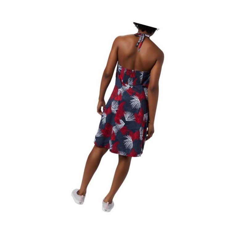 Columbia PFG Armadale II Halter Top Elbise Kadın Lacivert | 50891-MYBC
