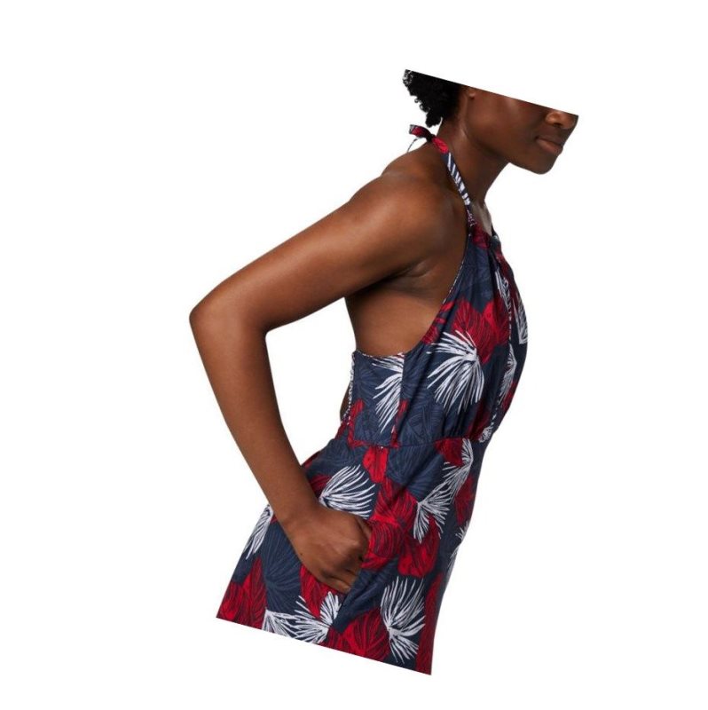 Columbia PFG Armadale II Halter Top Elbise Kadın Lacivert | 50891-MYBC