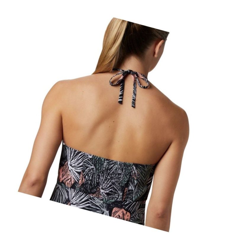 Columbia PFG Armadale II Halter Top Elbise Kadın Siyah | 97568-TOWK