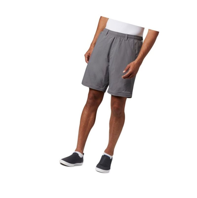 Columbia PFG Backcast Convertible Pantolon Erkek Gri | 04689-ZAFD