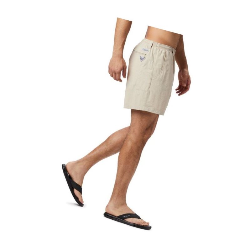 Columbia PFG Backcast III Water Big Şort Erkek Haki | 43805-WDOQ