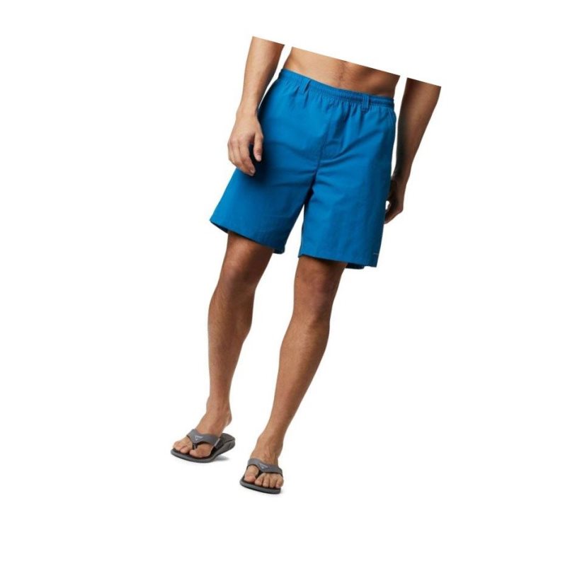 Columbia PFG Backcast III Water Big Şort Erkek Mavi | 40398-CBTS