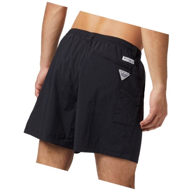 Columbia PFG Backcast III Water Şort Erkek Siyah | 91382-AWJN