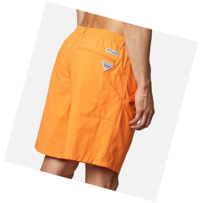 Columbia PFG Backcast III Water Şort Erkek Turuncu | 06173-VMJW