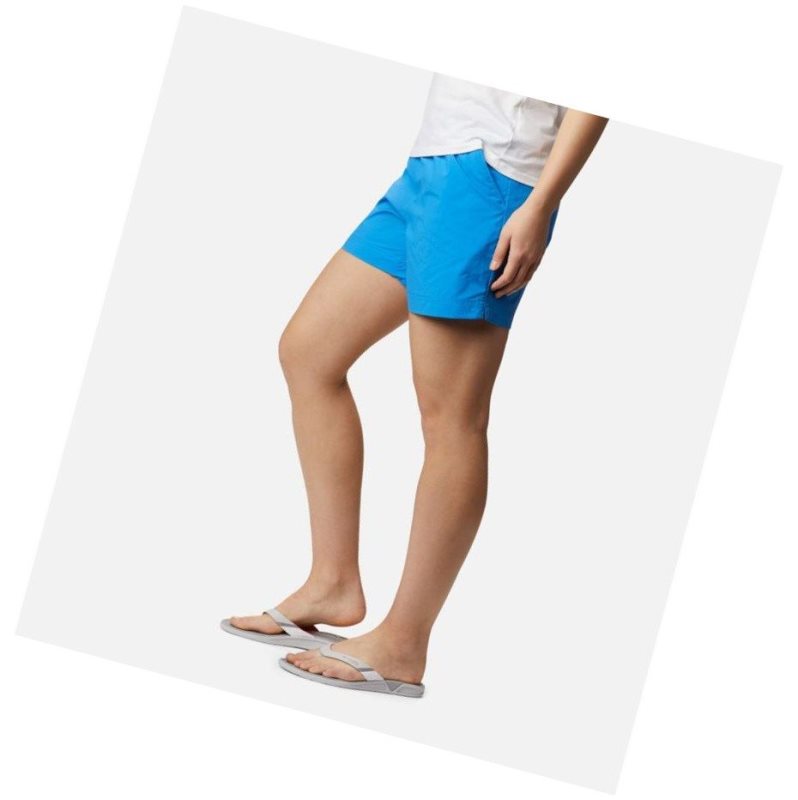 Columbia PFG Backcast Water Şort Kadın Mavi Mavi | 81290-LOUZ