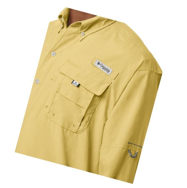 Columbia PFG Bahama II Long Sleeve Gömlek Erkek Turuncu | 63517-XVKI