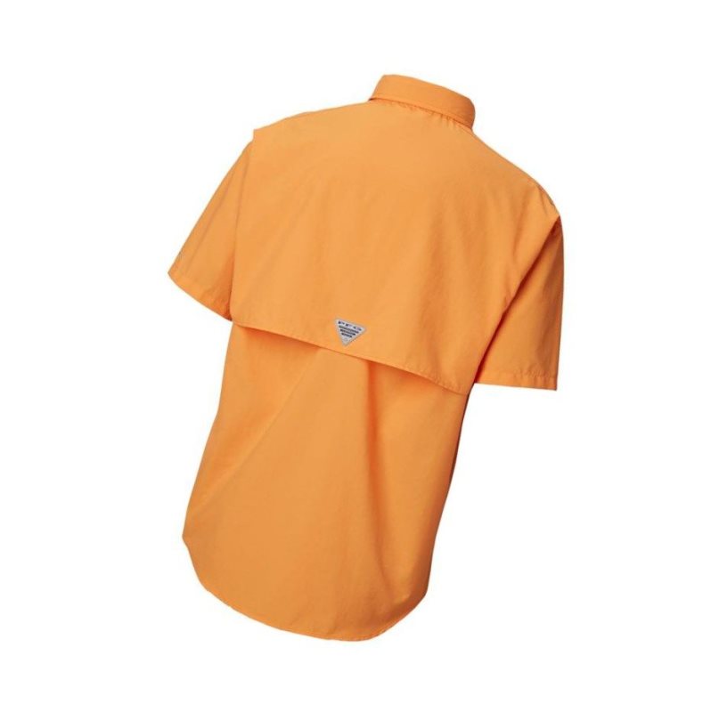 Columbia PFG Bahama II Short Sleeve Big Gömlek Erkek Turuncu | 54608-SHQW