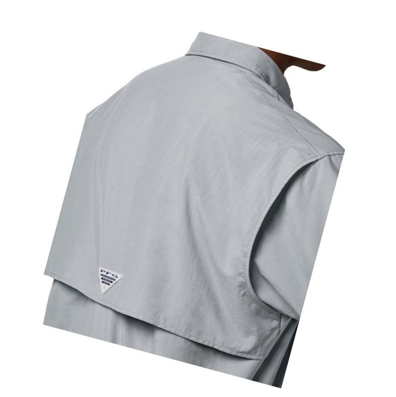 Columbia PFG Bahama II Short Sleeve Gömlek Erkek Gri | 06538-XBOT