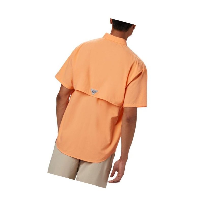 Columbia PFG Bahama II Short Sleeve Gömlek Erkek Turuncu | 85634-YQGR