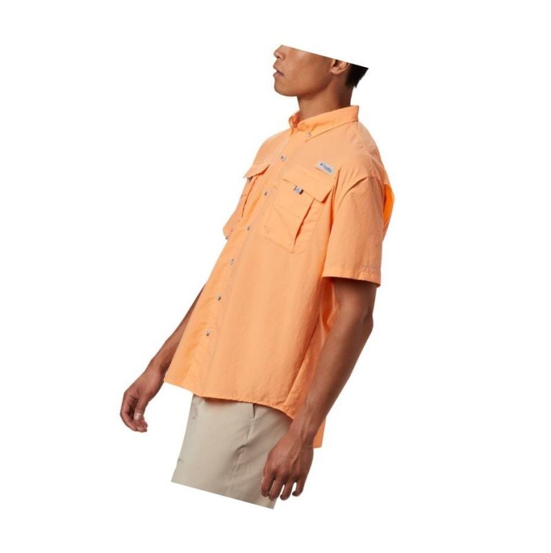 Columbia PFG Bahama II Short Sleeve Gömlek Erkek Turuncu | 85634-YQGR