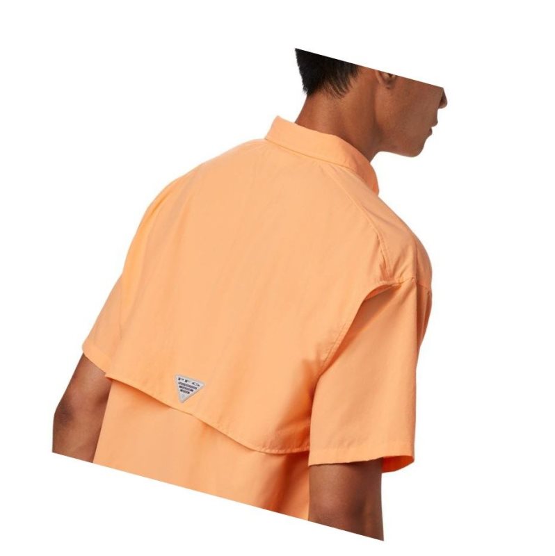 Columbia PFG Bahama II Short Sleeve Gömlek Erkek Turuncu | 85634-YQGR