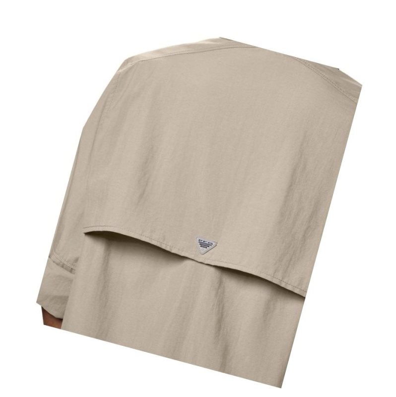 Columbia PFG Bahama Long Sleeve Gömlek Kadın Haki | 64932-JPKH