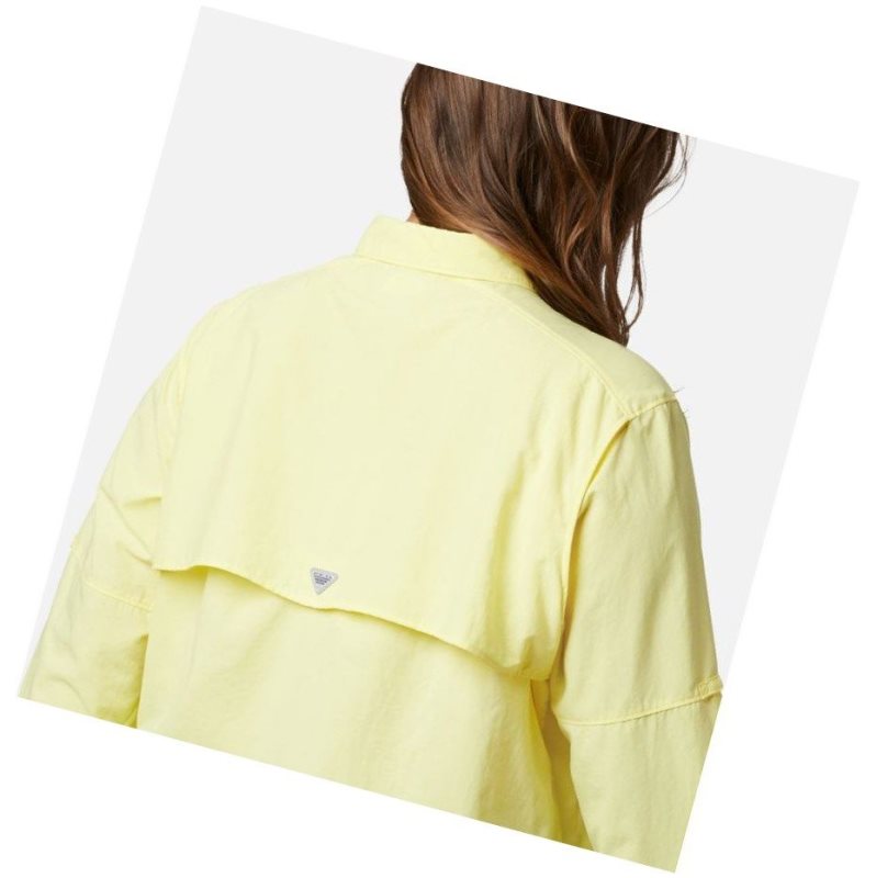 Columbia PFG Bahama Long Sleeve Plus Size Gömlek Kadın Turuncu | 64971-TZLH