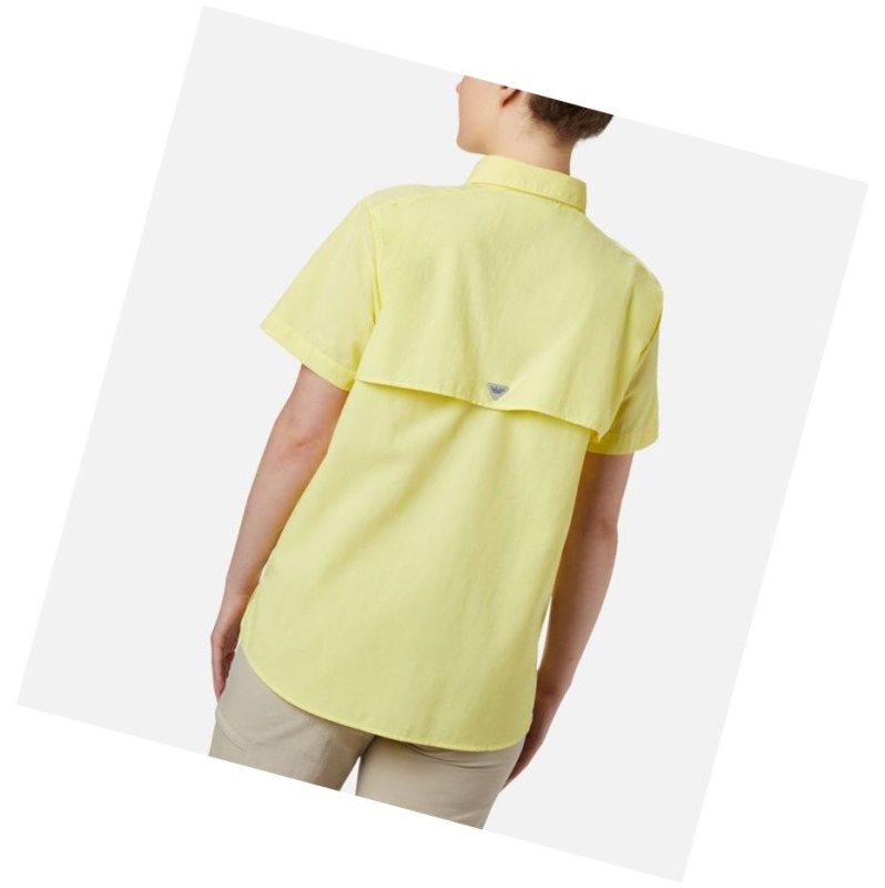 Columbia PFG Bahama Short Sleeve Gömlek Kadın Turuncu | 25031-RLVZ