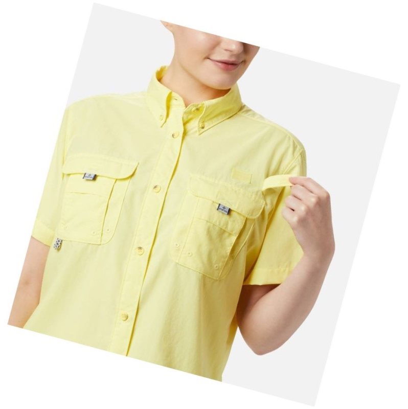 Columbia PFG Bahama Short Sleeve Gömlek Kadın Turuncu | 25031-RLVZ