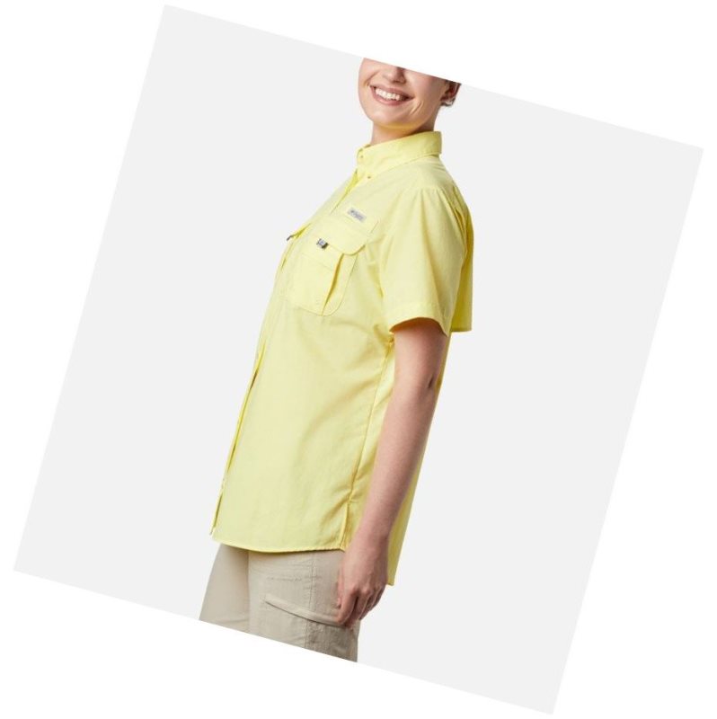 Columbia PFG Bahama Short Sleeve Gömlek Kadın Turuncu | 25031-RLVZ