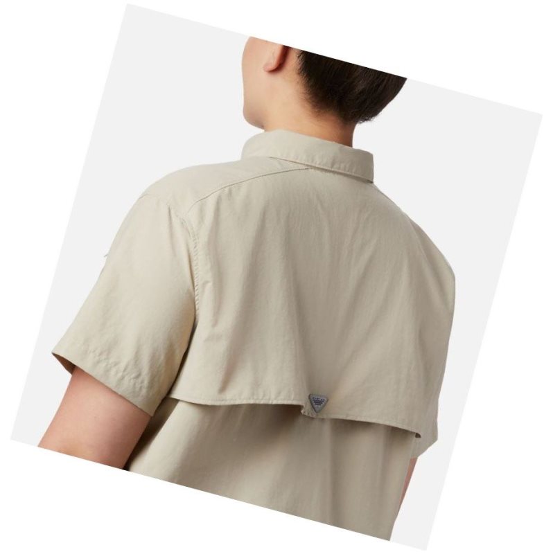 Columbia PFG Bahama Short Sleeve Plus Size Gömlek Kadın Haki | 62503-NSOR