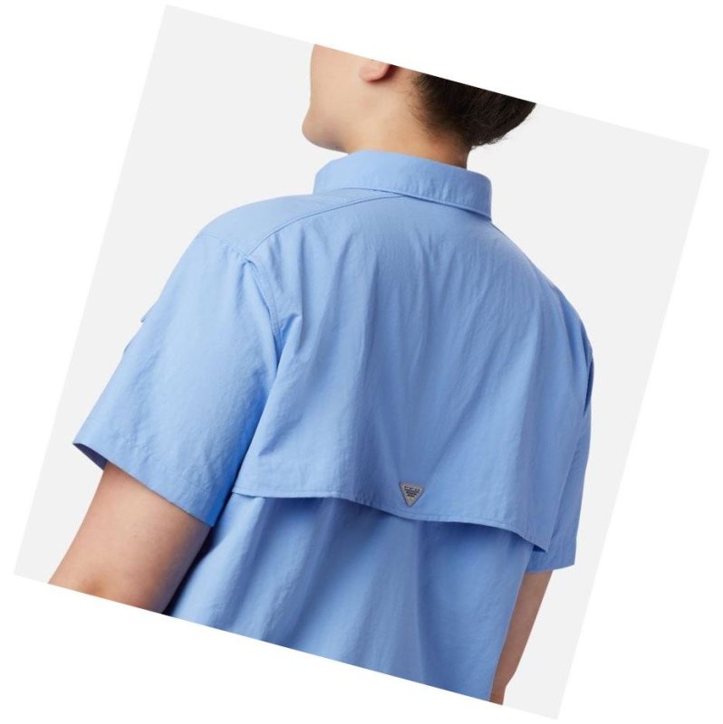 Columbia PFG Bahama Short Sleeve Plus Size Gömlek Kadın Beyaz | 57098-MZRV