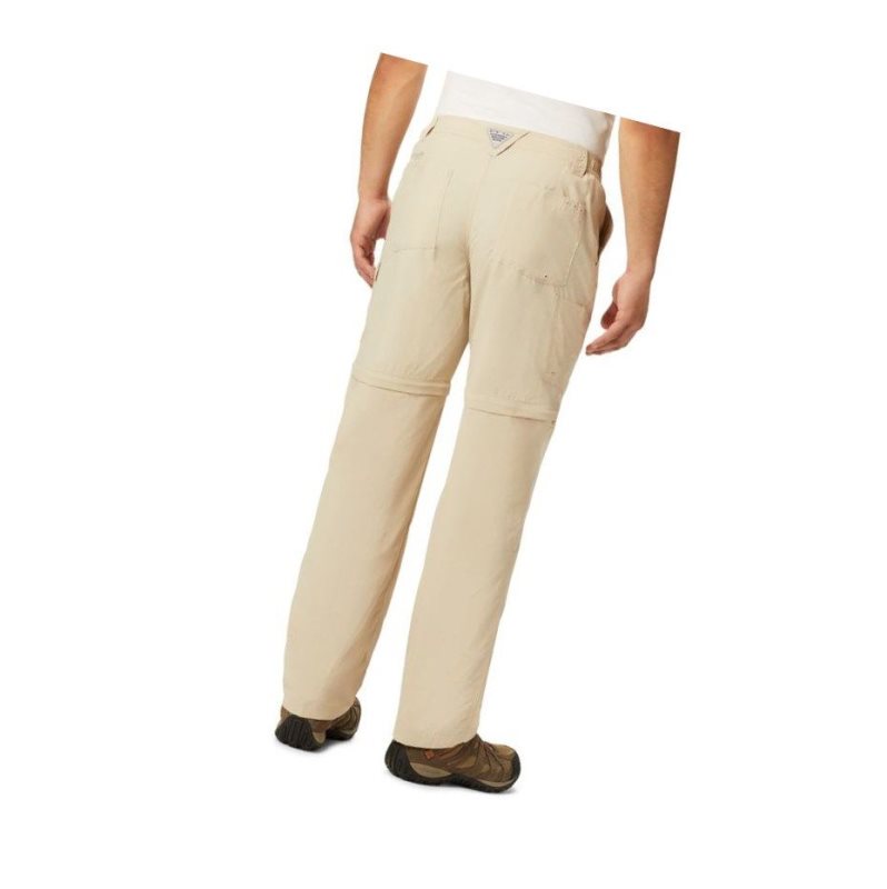 Columbia PFG Blood 'N Guts III Convertible Pantolon Erkek Haki | 24537-CUIR