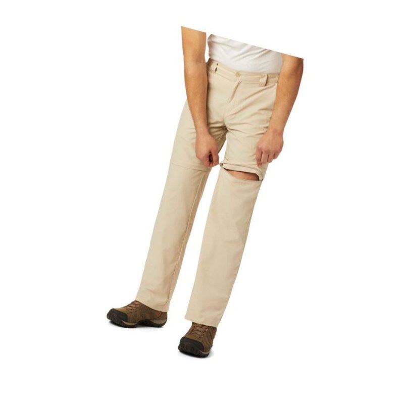Columbia PFG Blood 'N Guts III Convertible Pantolon Erkek Haki | 24537-CUIR