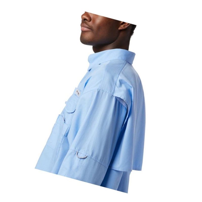 Columbia PFG Bonehead Long Sleeve Gömlek Erkek Beyaz | 69375-UTBR