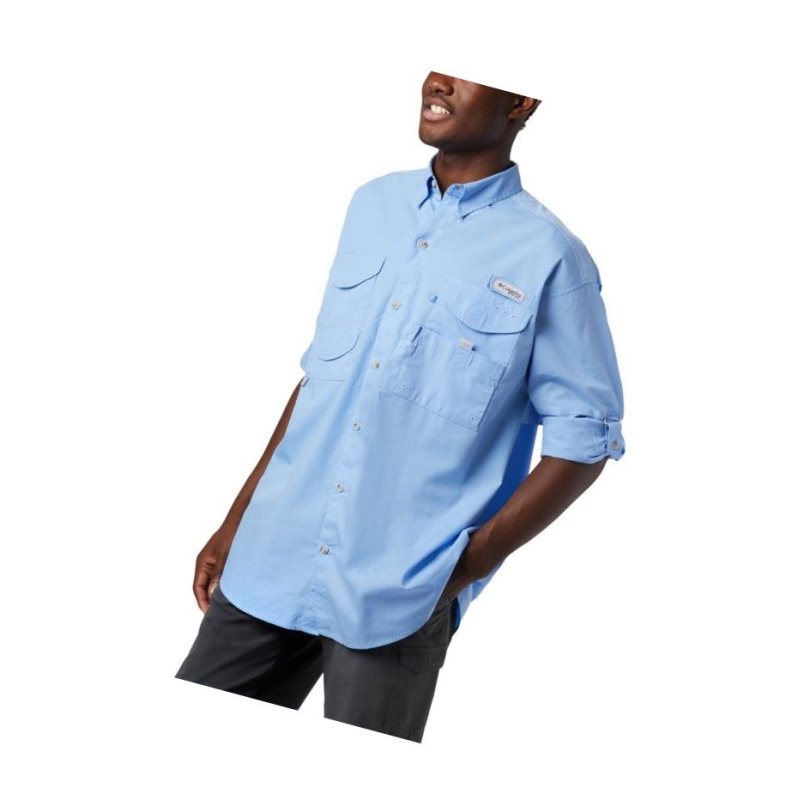 Columbia PFG Bonehead Long Sleeve Gömlek Erkek Beyaz | 69375-UTBR