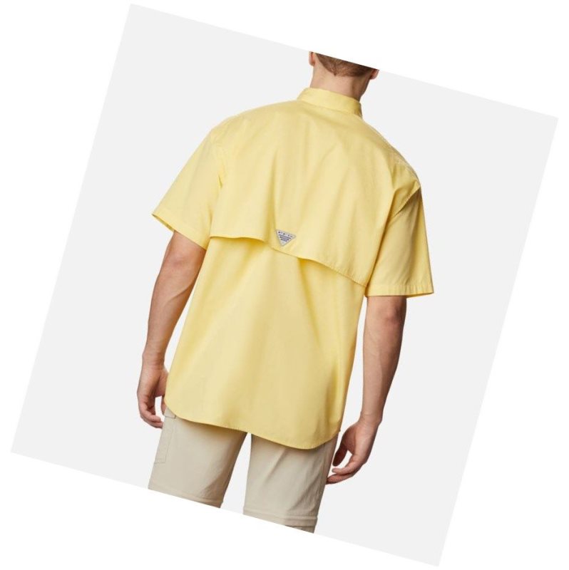 Columbia PFG Bonehead Short Sleeve Tall Gömlek Erkek Turuncu | 46129-JUZO