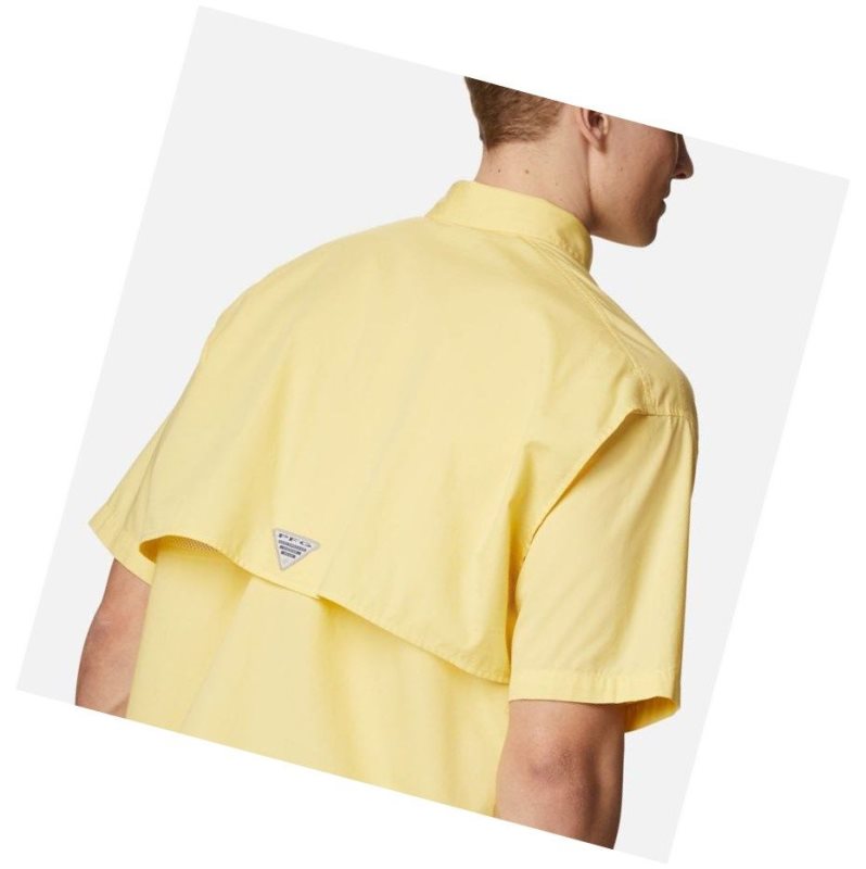 Columbia PFG Bonehead Short Sleeve Tall Gömlek Erkek Turuncu | 46129-JUZO