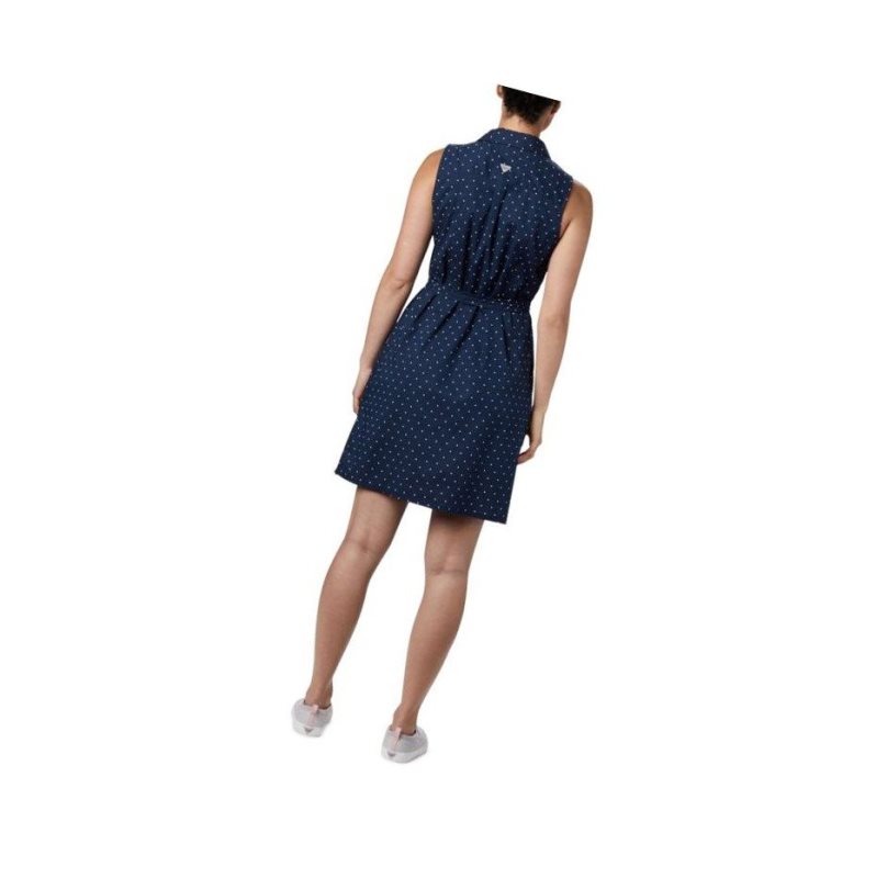 Columbia PFG Bonehead Stretch Sleeveless Elbise Kadın Lacivert | 43951-QBTI
