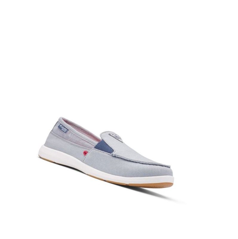 Columbia PFG Delray II Slip Spor Ayakkabı Kadın Gri Mavi | 13057-XDLN