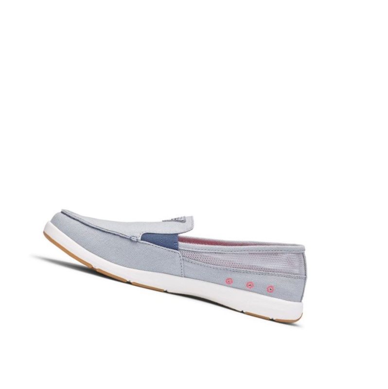 Columbia PFG Delray II Slip Spor Ayakkabı Kadın Gri Mavi | 13057-XDLN