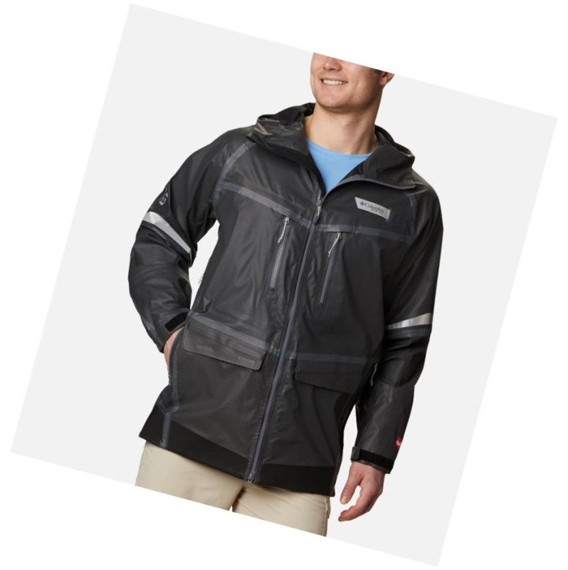 Columbia PFG Force XII OutDry Extreme Mont Erkek Koyu Gri | 19435-QYIG