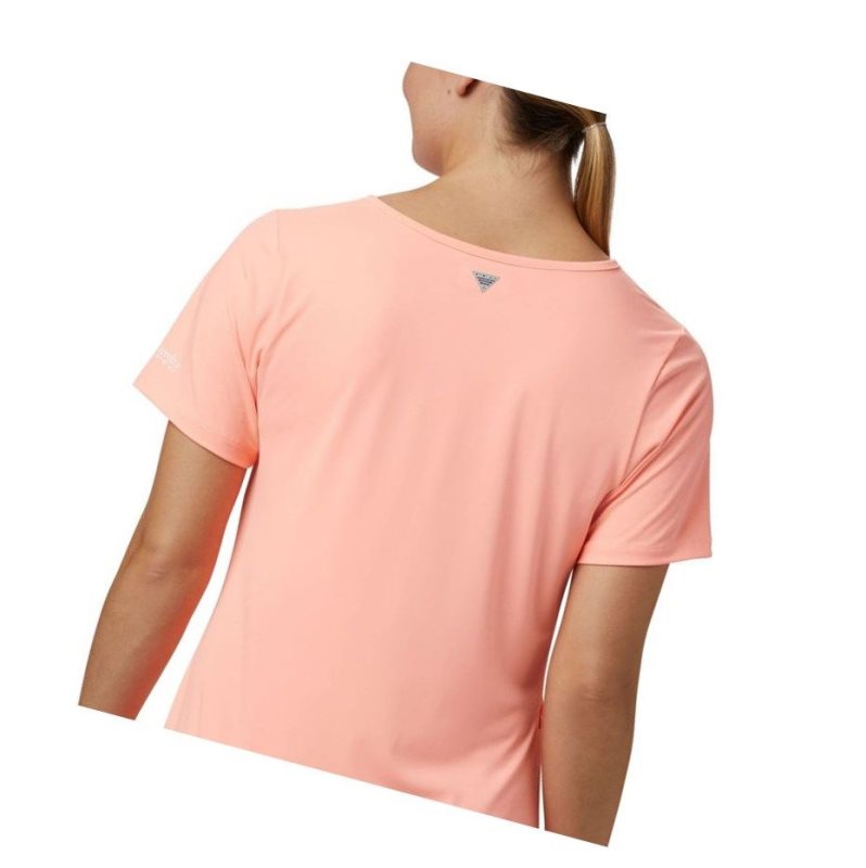 Columbia PFG Freezer Mid Elbise Kadın Pembe | 48519-JPZB